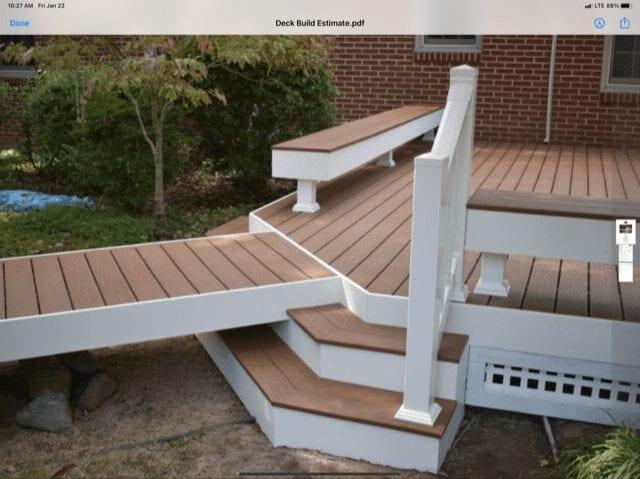 Tuscan Railing Deck and Siding Gallery | American Composite Deck Pros